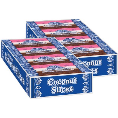 Dayton Nut Specialties 24-ct Neapolitan Coconut Slice Candy Bars (two 24-ct boxes of coconut bars)