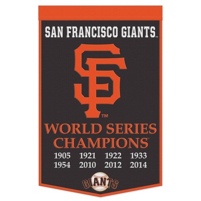 24" x 38" MLB San Francisco Giants Wool Banner
