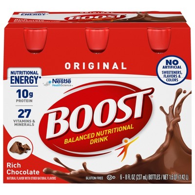 Boost Original Nutritional Shake - Chocolate - 6pk