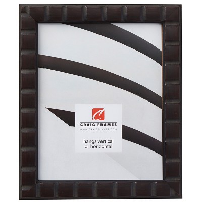 Craig Frames Mosaic Black Single Image Picture Frame