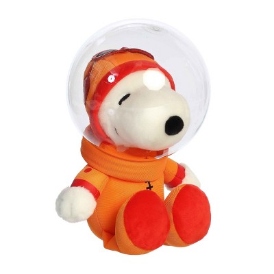 Aurora Medium Astronaut Snoopy Peanuts Timeless Stuffed Animal Helmet 11.5"
