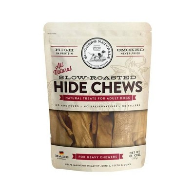 Butcher's Naturals Beef Flavor Rawhides Dog Treats - 8oz