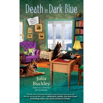 Death in Dark Blue - (Writer's Apprentice Mystery) by  Julia Buckley (Paperback)