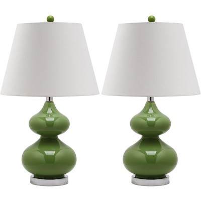 Eva Double Gourd Table Lamp (Set of 2) - 24" Height - LIT4086 - Safavieh