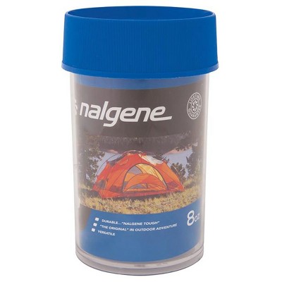 Nalgene Wide Mouth Outdoor Storage Container - Clear/Blue