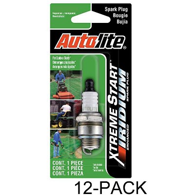 Autolite 12 Pack of Extreme Start Iridium Enhanced Spark Plugs - XST458DP-12PK