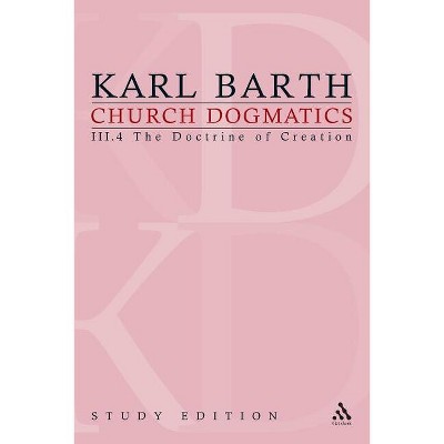 Church Dogmatics Study Edition 20 - by  Karl Barth (Paperback)
