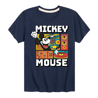 Boys' - Disney - Mickey Wave Form Short Sleeve Graphic T-Shirt
