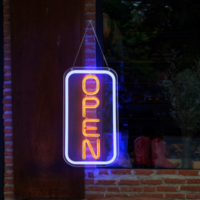 Hachikiko "OPEN" LED Neon Sign