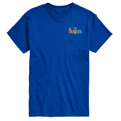 Men's - Beatles - Song Titles Collage Short Sleeve Graphic T-Shirt
