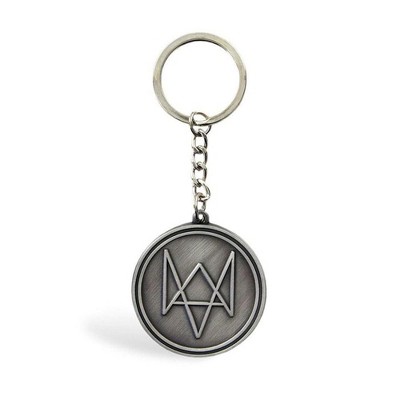 Gaya Entertainment Watch Dogs Fox Logo Metal Keychain