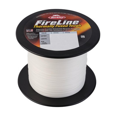 Berkley FireLine Braid Small Bulk Spools- Crystal Crystal, 30#