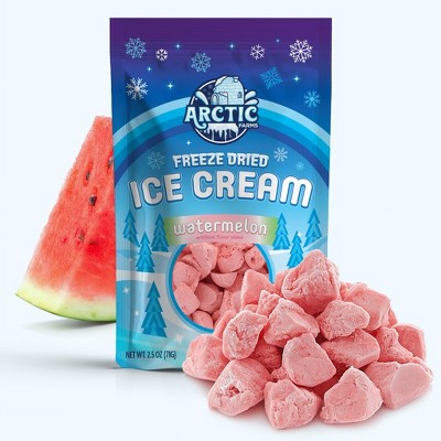 Arctic Farms Freeze Dried Ice Cream That Does Not Melt (Bits) (Watermelon)