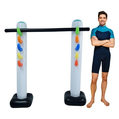 4E's Novelty Limbo Game Set for Kids and Adults: Outdoor Twister Party Games