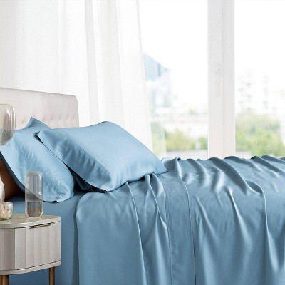 Egyptian Linens Split California King Sheets - Cooling 100% Bamboo Viscose