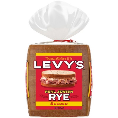 Levy's Real Jewish Rye Seeded Bread - 16oz
