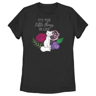 Women's Aristocats Duchess It’s the Little Things in Life T-Shirt