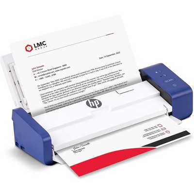 HP Duplex Document Scanner & Photo Scanner, Portable Scanner W/Auto-Feed Tray for 2-Sided Scanning