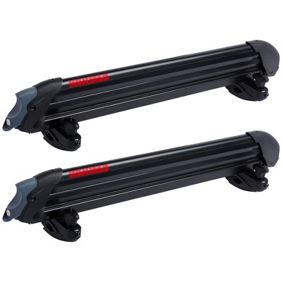 Yakima Ski & Snowboard Car Roof Rack with Locks, Fits 6 Ski Pairs or 4 Boards, Compatible with Yakima Crossbars, Big PowderHound