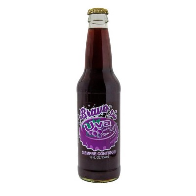 Bravo Foods Grape Drink – Grape Flavored Bottled Soda | 6 Pack