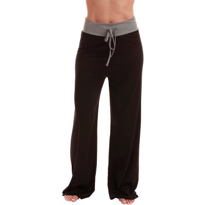 Just Love Womens Wide Leg Casual Comfy Flowy Loose Stretch - Palazzo Pajama Pants PJs
