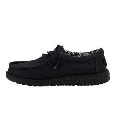 Hey Dude Wally Stretch Canvas Kids  - Kid's Comfortable Slip on Shoes