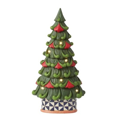 Jim Shore 10.25 In Tree-Mendous Wishes , Lights Up Heartwood Creek (1PC)