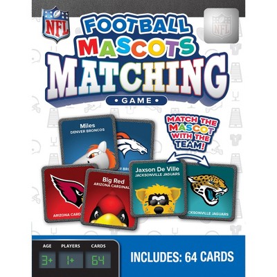 MasterPieces Sports Games - NFL Mascots Matching Game for Kids and Family