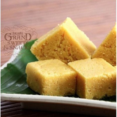 GSS Traditional Ghee-Rich Handmade Mysore Paku / Sweet Fudge - Pack of 2 × 250g =   1.1 lbs