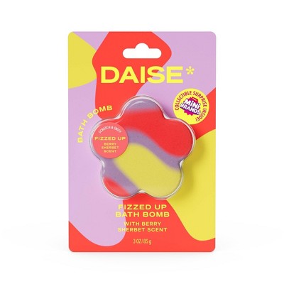 DAISE Fizzed Up Bath Bomb - Berry Sherbet - 3oz