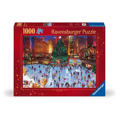 Ravensburger Rockefeller Center Christmas Joy Jigsaw Puzzle - 1000pc: Holiday-Themed, Creative Thinking, Paperboard