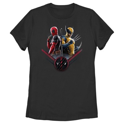 Women's Marvel: Deadpool & Wolverine Team Pose T-Shirt