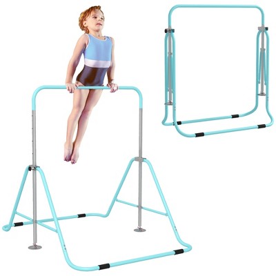 Soozier Gymnastics Bar for Kids, Adjustable Height Gym Bar, Junior Training Kip Bar for Home Built, for 3+ Years