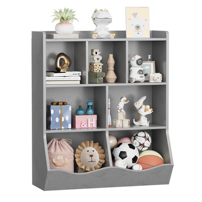 Kids Bookcase & Toy Organizer - 3-Tier Storage Shelf for Nursery, Bedroom, or Playroom