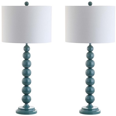 Jenna Stacked Ball Table Lamp (Set of 2)- 31.5" Height - LIT4090 - Safavieh
