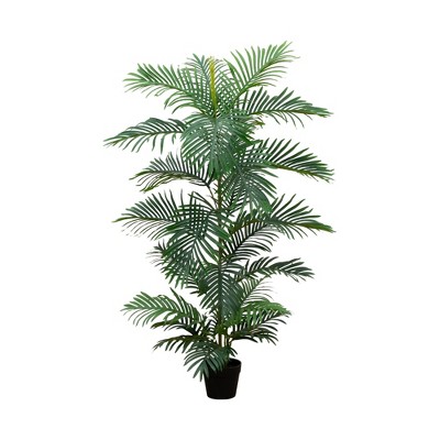 Nearly Natural 5-ft Areca Artificial Palm Tree UV Resistant (Indoor/Outdoor)