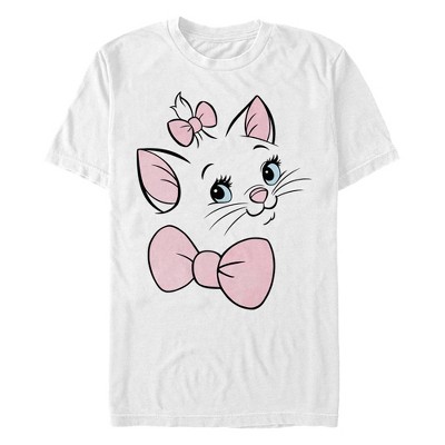 Men's Aristocats Marie Face T-Shirt