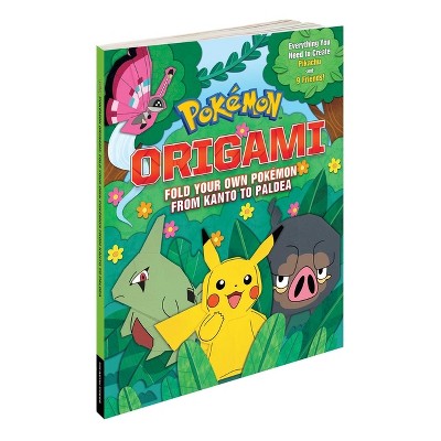 Pokémon Origami: Fold Your Own Pokémon from Kanto to Paldea - (Pokemon Pikachu Press) by  Pikachu Press (Paperback)