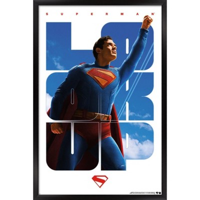 Trends International DC Comics Superman (2025) - Look Up Framed Wall Poster Prints