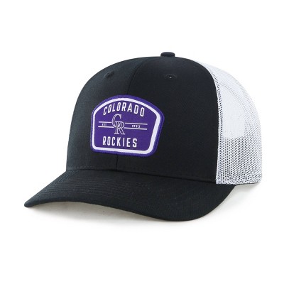 MLB Colorado Rockies Clayford Hat: Adjustable Team Logo Baseball Cap