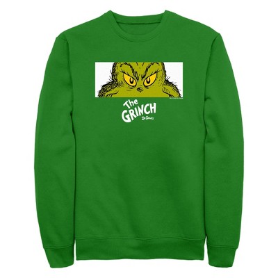 Men's Dr. Seuss Airbrush Grinch Sweatshirt