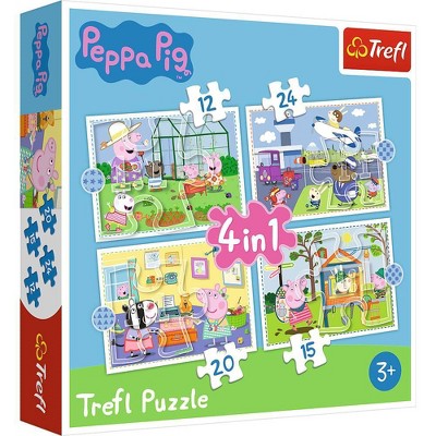 Trefl Peppa Pig 4 in 1 Jigsaw Puzzle - 71pc