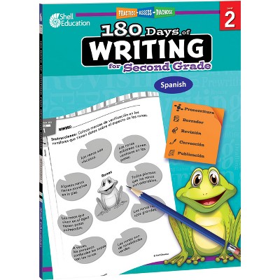 180 Days(tm) Writing for Second Grade - (180 Days of Practice) by  Brenda A Van Dixhorn & Brenda Van Dixhorn (Paperback)