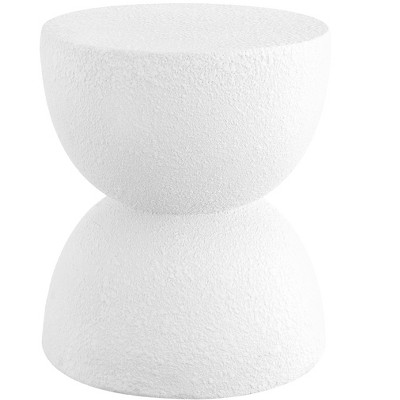 Greta 18" Mid-Century Modern Drum Accent Table  - JONATHAN Y