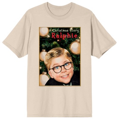 A Christmas Story Ralphie Poster Art Unisex Natural T-shirt