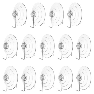Unique Bargains Waterproof Load 6.6 Lbs Bathroom Kitchen Vacuum Suction Cup Hooks and Hangers