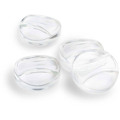 Masontops Pickle Pebble Glass Infinity Weights for Fermenting - Pickling Weight Set - Small/Regular Mouth Mason Jar Fermentation