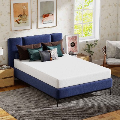 BestMassage 6 Inch Green Tea Memory Foam Mattress Cooling Gel Infused Mattress