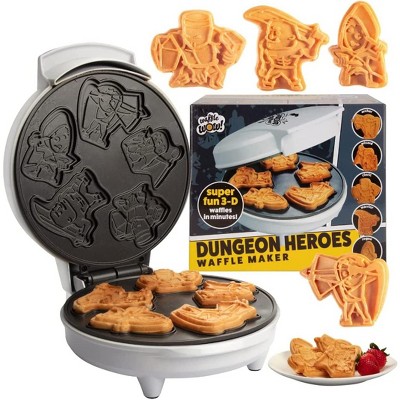 Sea Creature Mini Waffle Maker- Create 7 Different Ocean Animal Shapes in Minutes  Make Breakfast Fun and Cool for Kids & Adults w/ Novelty Aquatic