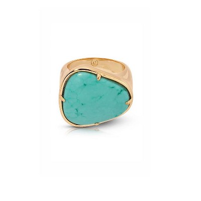 Turquoise Solstice Ring - Ettika